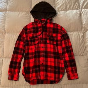 Target red & black flannel shirt